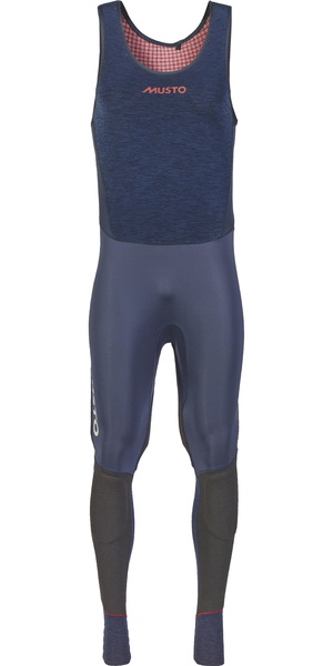 2026 Musto Mens Flexlite Alumin 3.0 3mm Long John 82070 - Midnight Marl